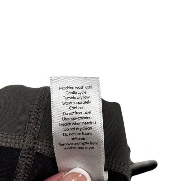 Athleta Spar Colorblock 7/8 Tight Leggings Gray & Black Small Tall - Picture 6 of 10